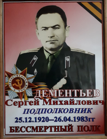 Дементьев Сергей Михайлович