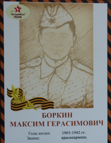 Боркин Максим Герасимович