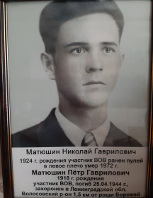 Матюшин Николай Гаврилович