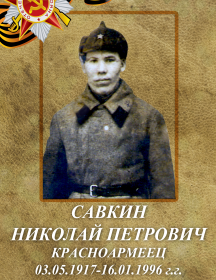 Савкин Николай Петрович