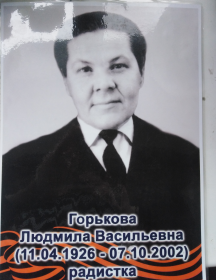Горькова Людмила Васильевна