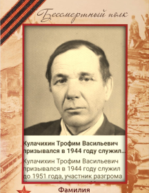 Кулачихин Трофим Васильевич