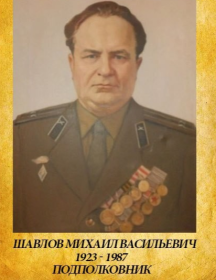 Шавлов Михаил Васильевич
