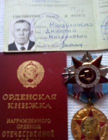 Михайличенко Дмитрий Михайлович