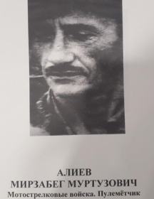 Алиев Мирзабег Муртузович