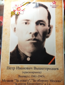 Вышегородцев Пётр Иванович