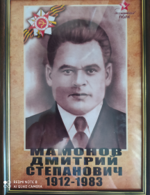 Мамонов Дмитрий Степанович