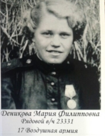 Деникова Мария Филипповна