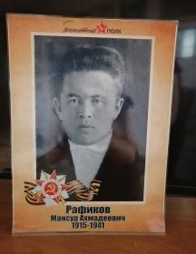 Рафиков Мансур Ахмадеевич