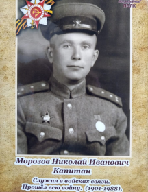 Морозов Николай Иванович