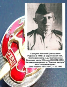 Карпухин Николай Григорьевич