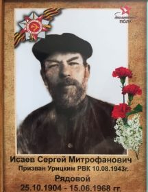 Исаев Сергей Митрофанович