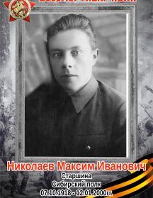 Николаев Максим Иванович
