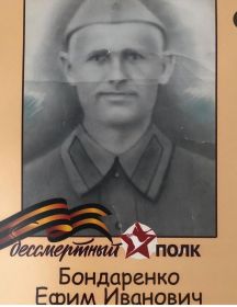 Бондаренко Ефим Иванович