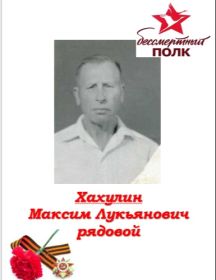 Хахулин Максим Кириллович