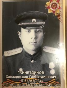 Гайнетдинов Ханзаретдин Гайнетдинович