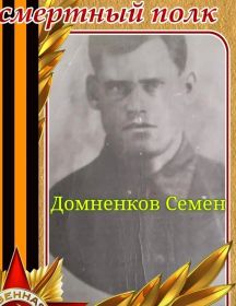 Домненков Семен Федорович
