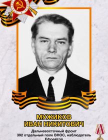 Мужиков Иван Никитович