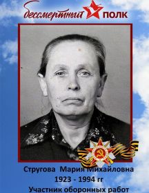 Стругова Мария Михайловна