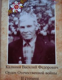 Калинин Василий Фёдорович