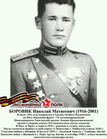 Боровик Николай Матвеевич