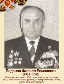 Педанов Филипп Романович