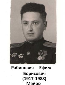 Рабинович Ефим Борисович