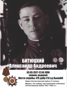 Битюцкий Александр Андреевич