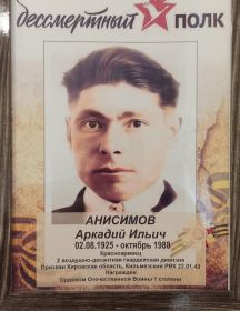 Анисимов Аркадий Ильич