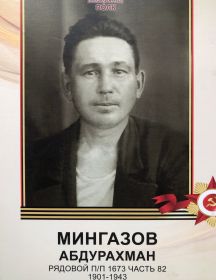 Мингазов Абдурахман 