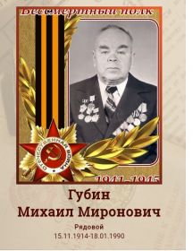 Губин Михаил Миронович