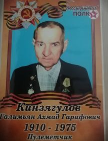 Кинзягулов Галимьян Ахмад Гарифович