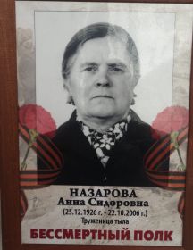 Назарова Анна Сидоровна