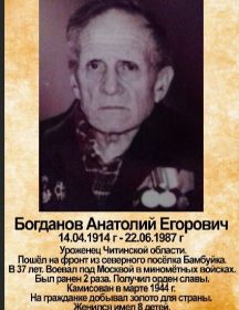 Богданов Анатолий Егорович