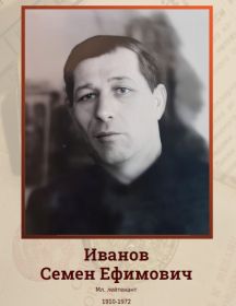 Иванов Семен Ефимович
