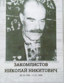 Закомлистов Николай Никитович