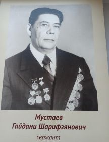 Мустаев Гайдани Шарифзянович