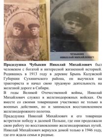 Чубыкин Николай Михайлович