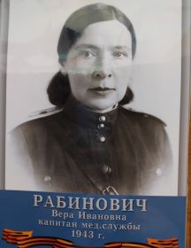 Рабинович Вера Ивановна