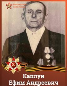 Каплун Ефим Андреевич