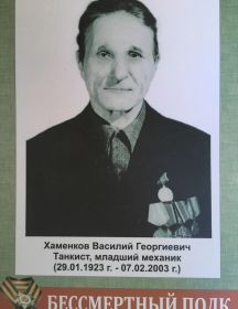 Хаменков Василий Георгиевич