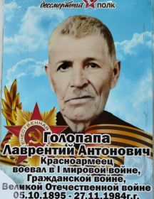Голопапа Лаврентий Антонович