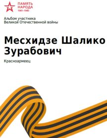 Месхидзе Шалико Зурабович