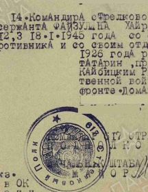 Файзуллин Хайрулла Калимуллович