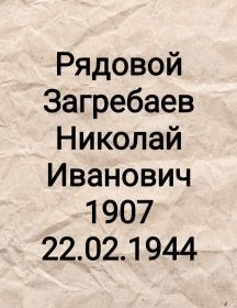 Загребаев Николай Иванович