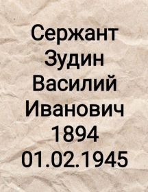 Зудин Василий Иванович