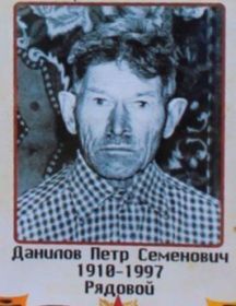 Данилов Петр Семёнович