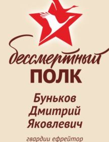 Буньков Дмитрий Яковлевич