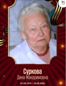 Суркова (Файрушина) Дина Макаримовна