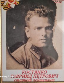 Костянко Гавриил Петрович